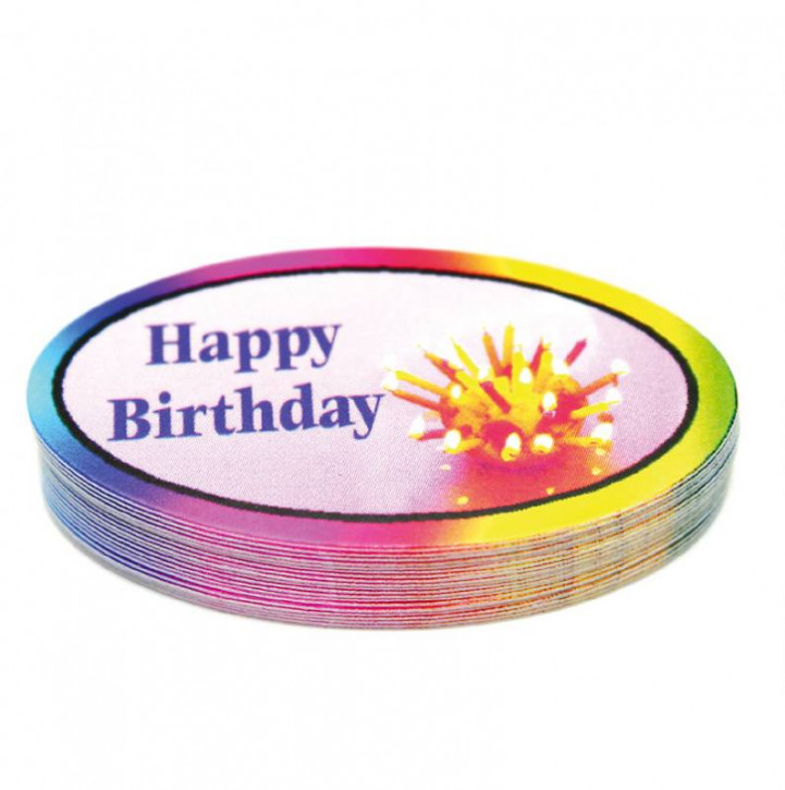BD - Text "Happy Birthday" Igel