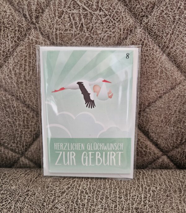 WVH - Karte Pop-up Storch
