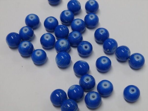 BP - Glasperle blau / violett
