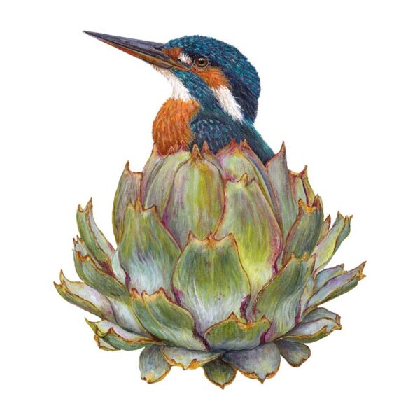 WVH - Servietten Eisvogel