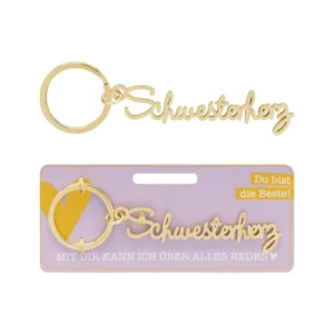 Schriften-Anhänger Schwesterherz