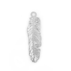 BA - Anhänger Feder filigran silber