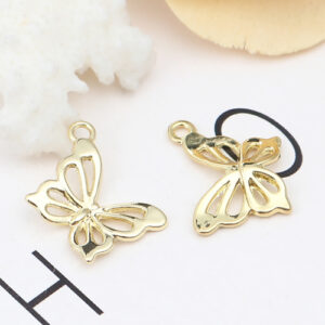 BA - Anhänger Schmetterling gold