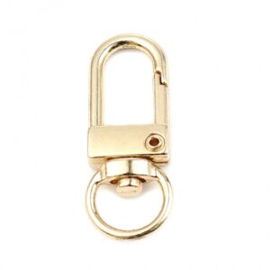 BZ - Karabiner gold rund