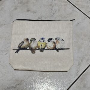 WVH - Täschchen beige mit Vögel