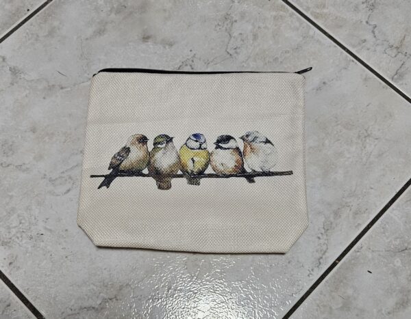 WVH - Täschchen beige mit Vögel