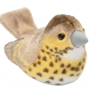 Plüschvogel "Singdrossel"