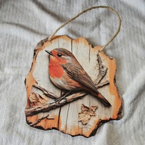 Pavatexschild "Robin"