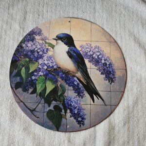 Blechschild Flieder "Mehlschwalbe"