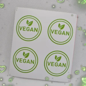 Aufkleber "VEGAN"